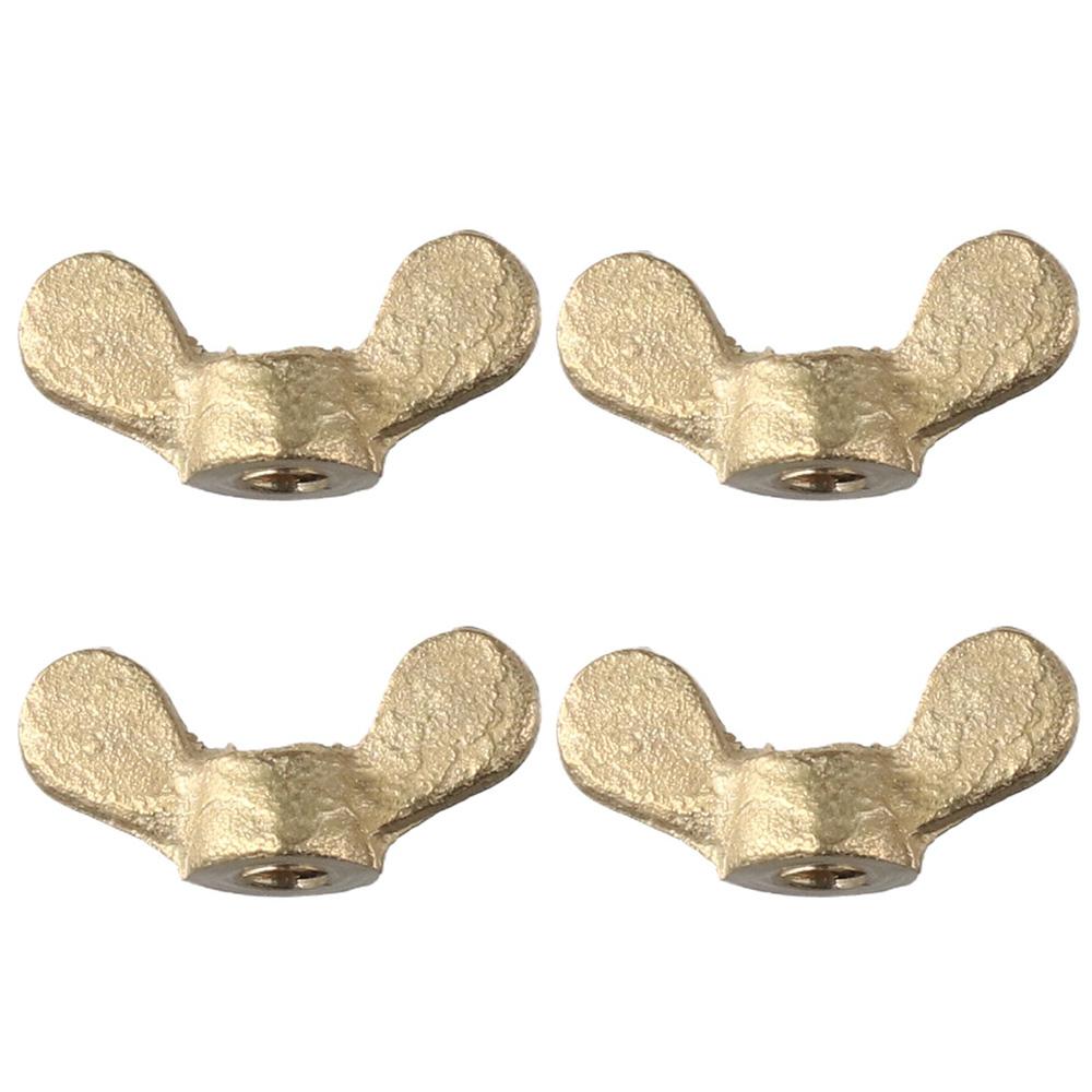 4Pcs M4 M5 M6 M8 M10 Butterfly Nut  Hand Tighten Nuts High Quality Ear Nuts