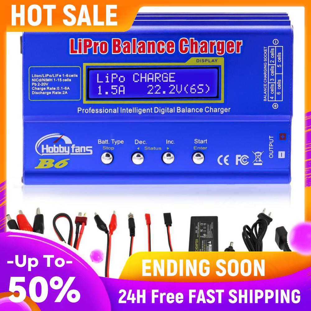 

B6 Balance Charger Discharger Lipo Battery Charger with Power Supply Lipo Charger for LiPo Lilon Life NiCd NiMh Pb RC Battery China Mainland