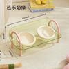 Dopamine Cat Bowl Neck Support Pet Food Dish Anti Spill Double Bowl Pet Supplies Hot Sale