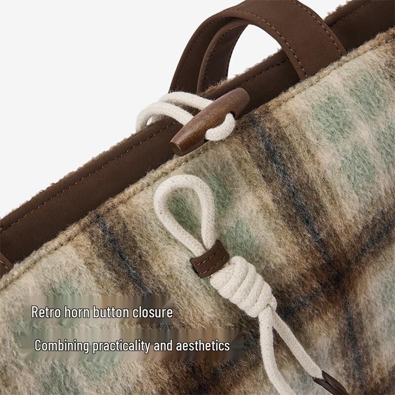 Semir Plaid Tote Bag