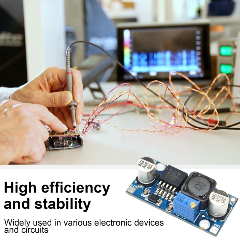 2pcs XL6009 Curren Booster Stable Output for Various Electronic Devices Power Converter for Various Devices and Projects