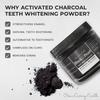 Black Pearl Activated Charcoal Teeth Whitening - Organic & All Natural - Remineralizing Tooth Powder - Anti-Bacterial - Made In USA - 2 oz.
