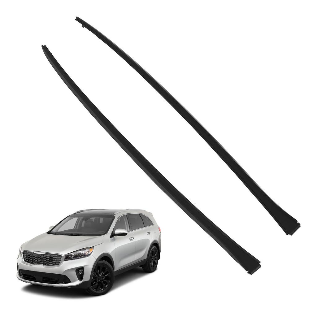 1 Pair Windshield Pillar Trim Molding Front Left Right Excellent Sealing Reduce Noise for Sorento 2016 to 2020
