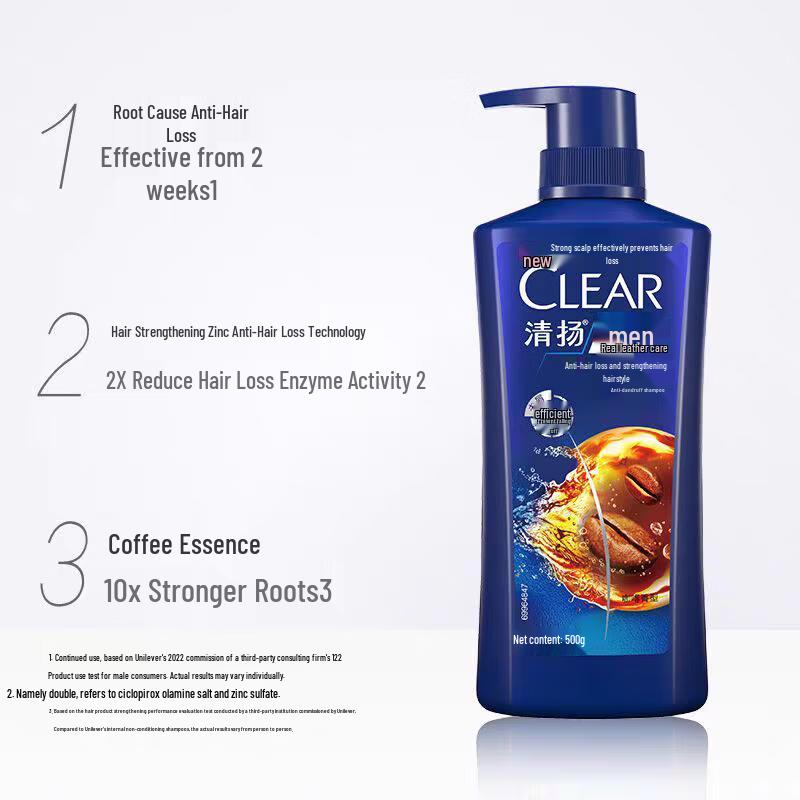 CLEAR Men Anti-Dandruff Anti-Hairfall Shampoo