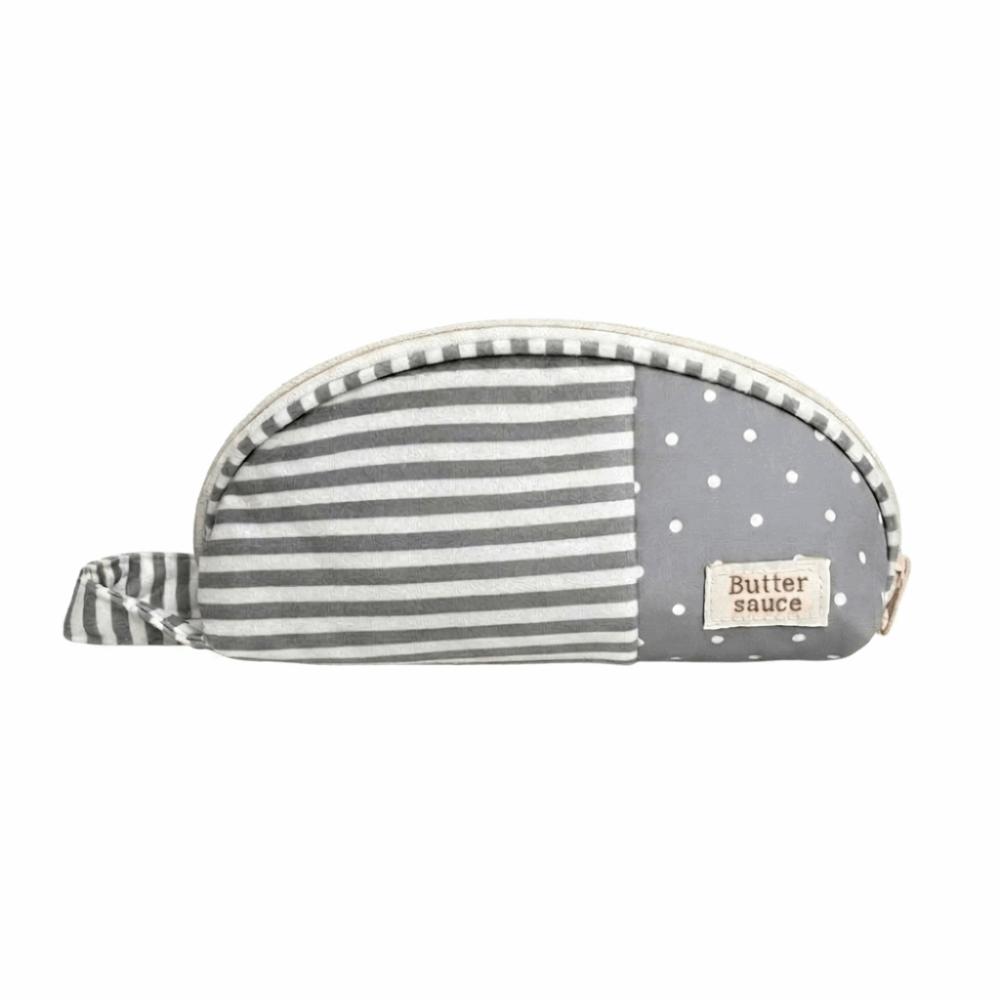 Large Capacity Polka Dot Pencil Case Polka Dot Print Cosmetic Pouch Stationery Organizer Students