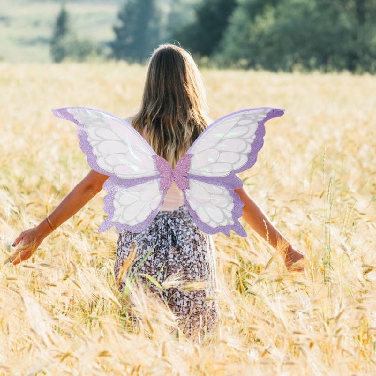 Butterfly Wing Costume for Girl Cosplay Party Halloween Christmas Birthday Halloween Cosplay Fairies Wing Costume