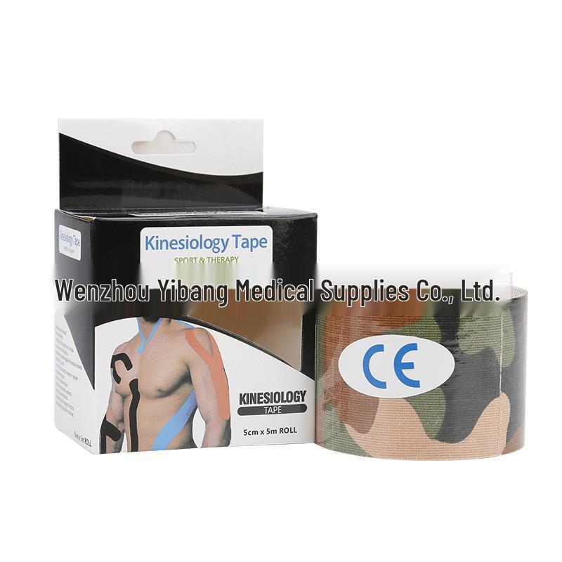 Pre-cut Elastic Muscle & Kinesiology Tape for Lifting, Sports, and Fitness - Includes Knee Pads for Basketball