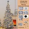 Foldable Flocked PVC Christmas Tree