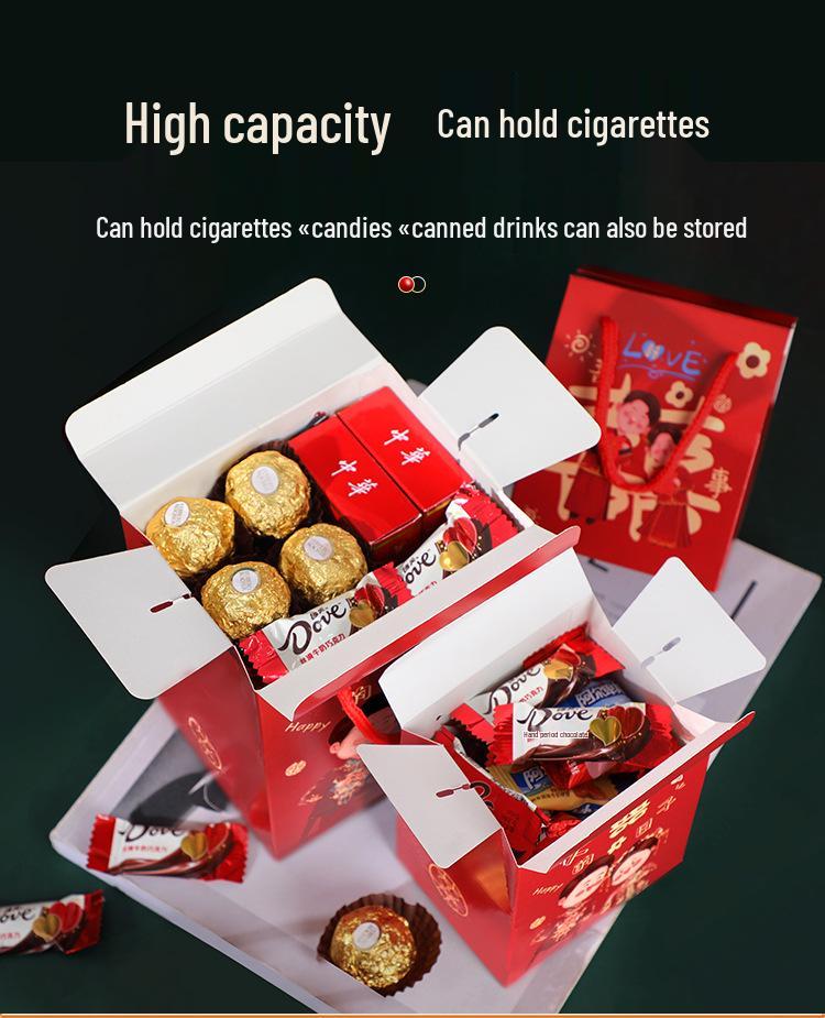 Wedding Candy Gift Tote Box