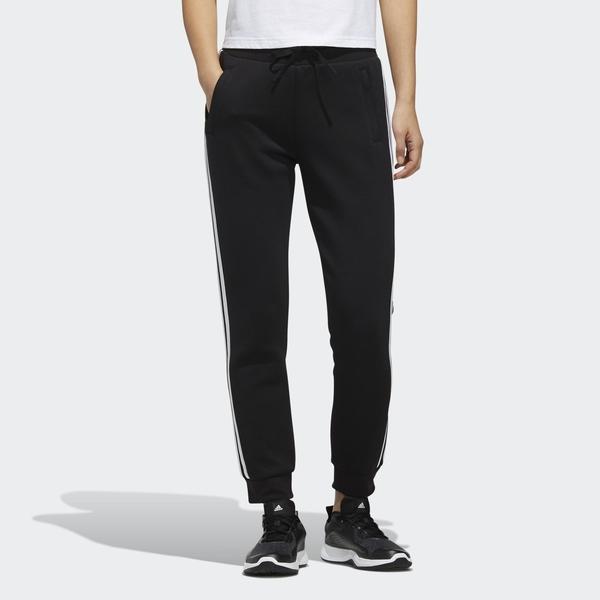 Adidas New Year Series Slim Fit Knit Track Pants Women Bottoms Black FM9308