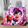 1pc. Cute Cartoon Character Print Blanket - Perfect for Home, Office, Outdoor Use, Gift Idea, Suitable for All Seasonsz0417264