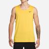 Nike Dri-FIT Ready Solid Quick-Dry Running Training Tank Top Men Tops Bright-Sulfur-Yellow DV9814-709