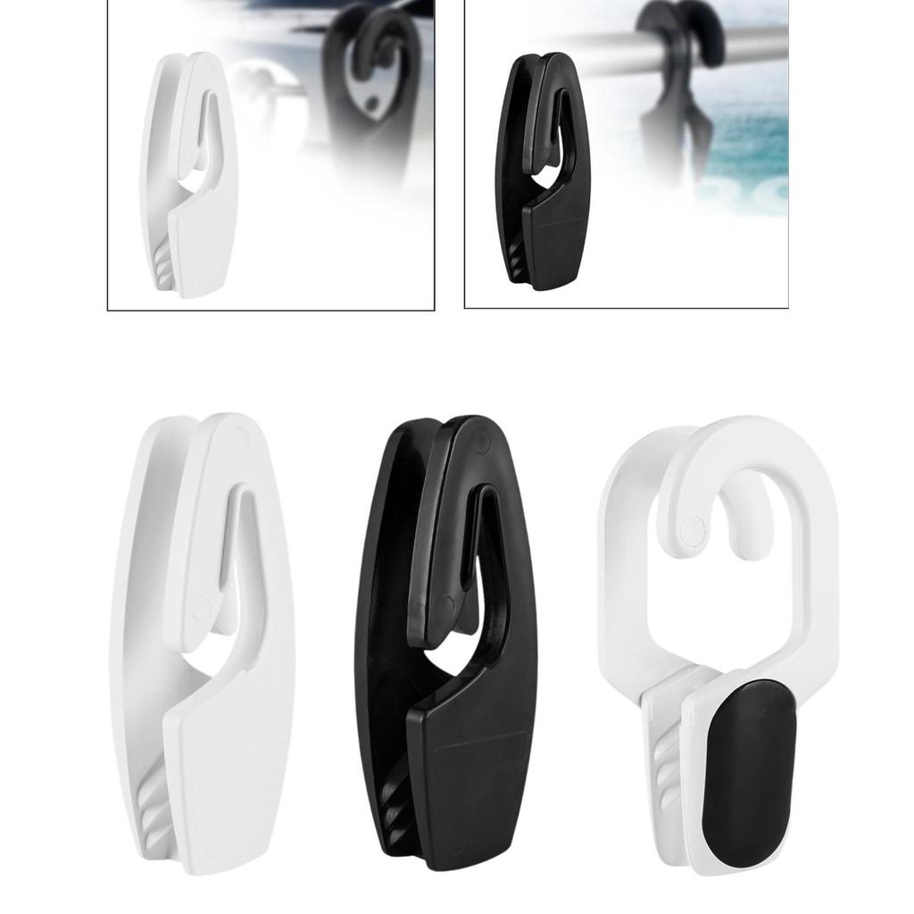 Marine Rail Mount Fender Hook Premium Nylon Portable Multifunctional Accessory for Yacht Rails