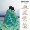 1pc, Disney's The Little Mermaid Animated Classics Home Decor Blanket, Flannel Throw for Bedroom, Living Room, Travel, Camping