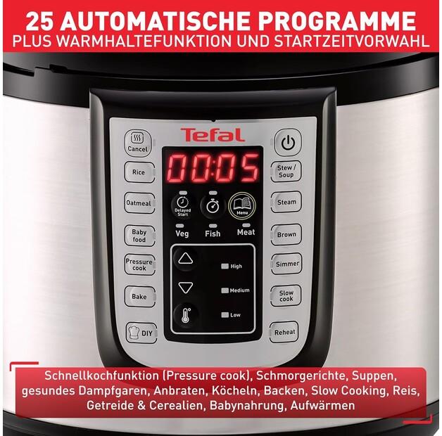 Multicooker Tefal CY505E Fast & Delicious (CY505E10)