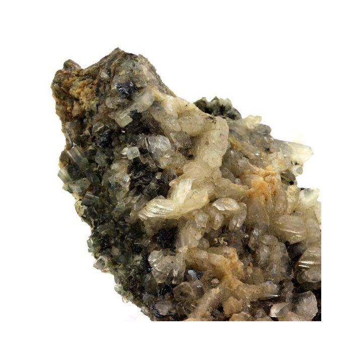 Pierres et Minéraux. Albite + Epidote + Hématite. 1378.5 ct. Saint-Véran, Hautes-Alpes, France..