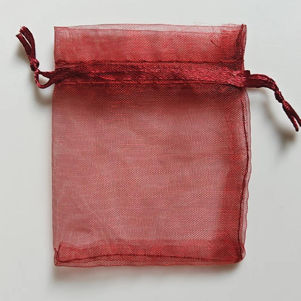 10/100pcs Organza Gift Packaging Bag Multi-color Candy Jewelry Storage Bag Wedding Christmas Party Decoration Gift Pouches