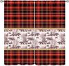 Tribal Geometric Pattern Curtains,Traditional Southwestern Style Aztec Window Treatments for Bedroom Living Room,Minimalist