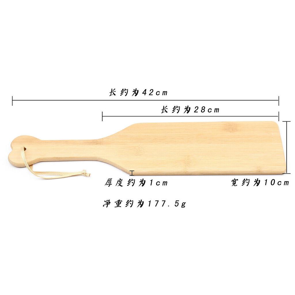Large Bamboo Kinky Spanking Paddle Whip BDSM Adult Game Slave Erotic Rectangle Sex Toys Couples Flirting Role Play