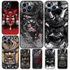 Samurai Japanese Warrior Mask Case For OPPO Reno 14 F 13 12 11 10 Pro 8T 8 7 Lite Cover For OPPO Find X8 X6 X5 X9 Pro Coque