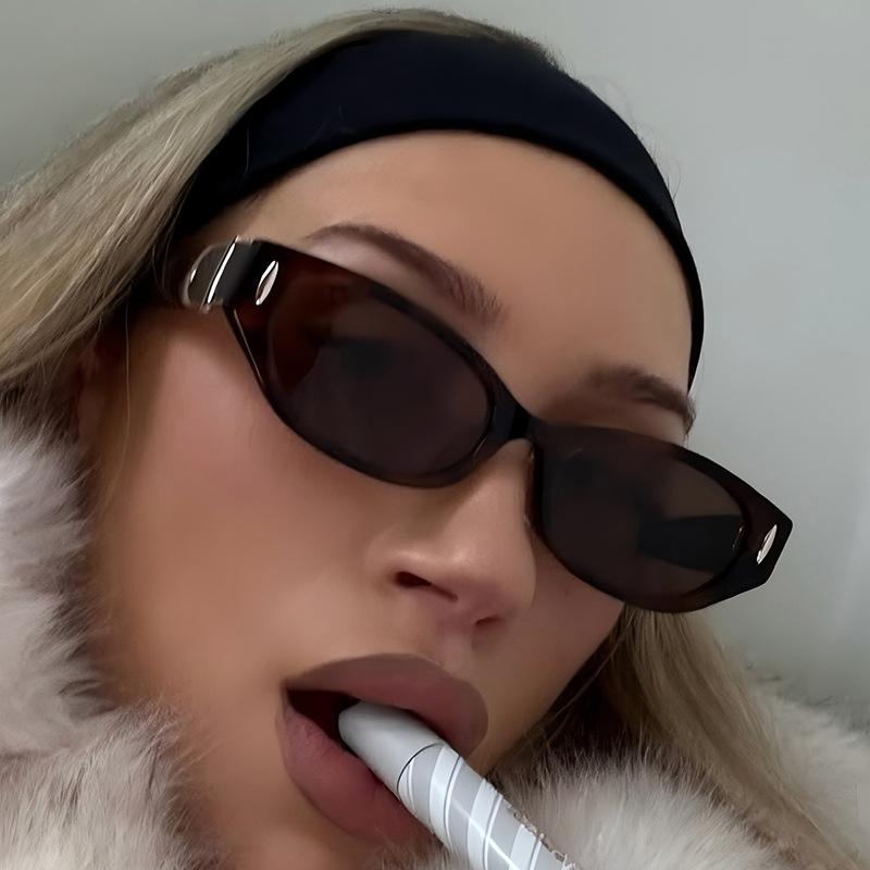 Women's sunglasses, men's and women's fashion small frame sunglasses