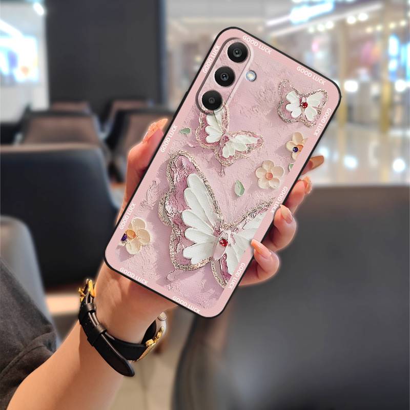 

Милий Міцний Чохол для Телефону Для Samsung Galaxy A16 5G/SM-166P/E Мультяшна Олійний Живопис Протиударний квітковий Брудовідштовхуючий ТПУ Samsung Galaxy A16 5G/SM-