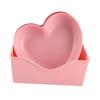 Serving Platter Heart Shape Dinner Plate Plastic Easy To Clean Versatile Kitchen Dinnerware for