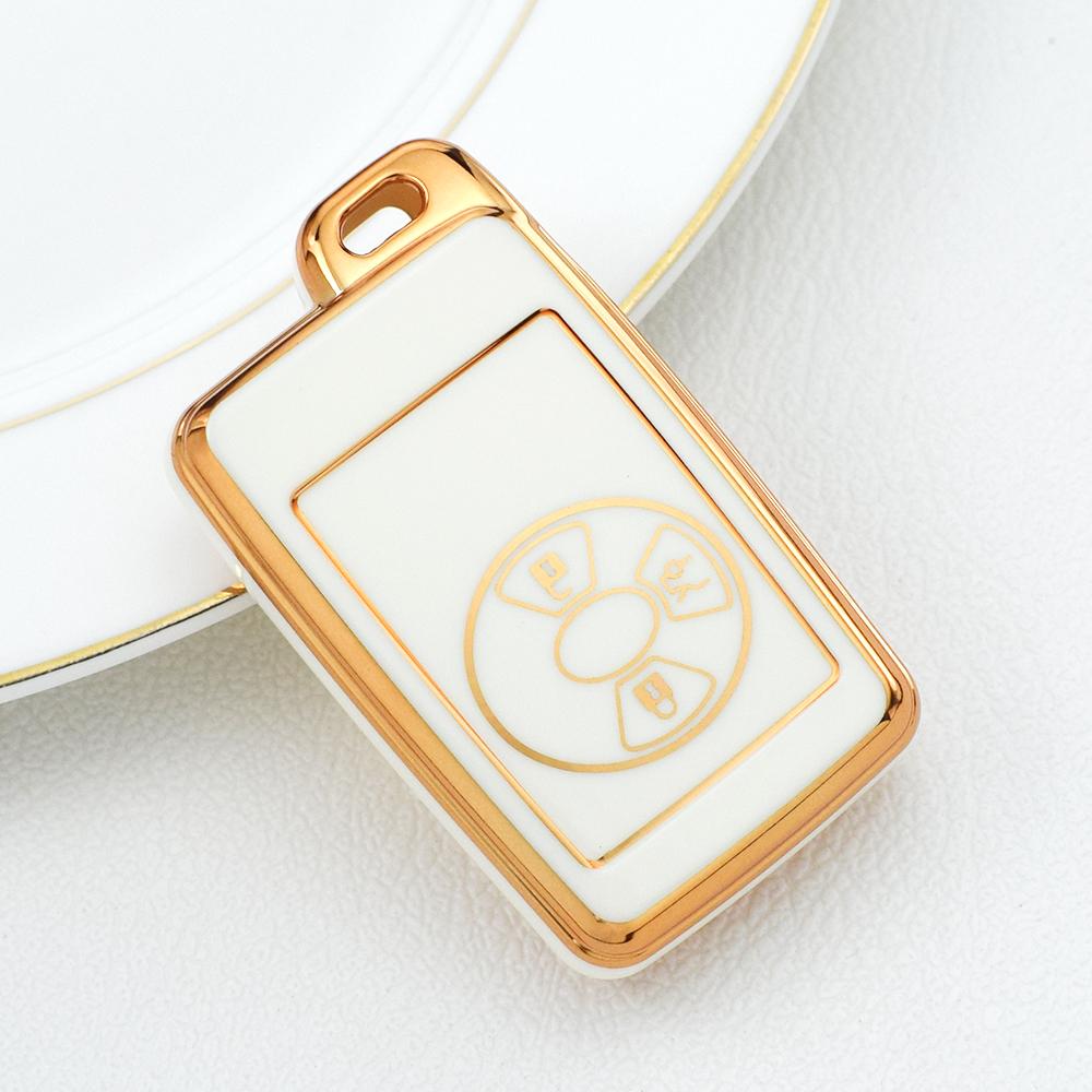 Original Color Car Key Case Cover Shell For LEAPMOTOR C01 B10 C11 Anti-Scratch Durable Auto Key Protector Garnish Accessories