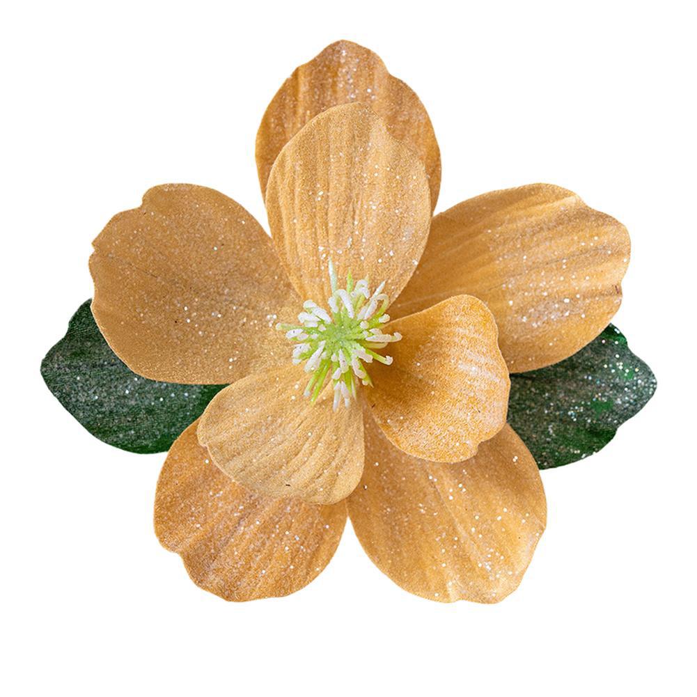 1pc 25cm Artificial Lotus Christmas Decoration Xmas Tree Ornaments Fake Flower For Home Decor Wedding Party Supplies Navidad