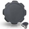Mixcover Waterproof Silicone Lid & Anti-odor for Thermomix Tm5 Tm6 Friend, Gray