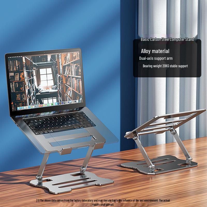 Adjustable Aluminum Laptop Stand Riser for Desktop and Gaming