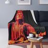 Bruce Frederick Springsteen Ist Ein Amerikanischer Sänger Decke Weich Warm Flanell Überwurfdecke Plüsch für Bett Wohnzimmer Picknick Sofa