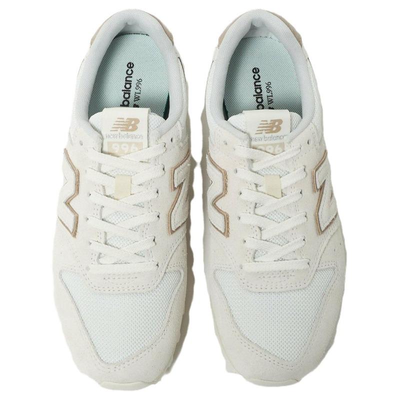 New Balance 996 Donna Bianco Sporco Pelle Supporto Scarpe da Corsa Comode Versatili W9964UA