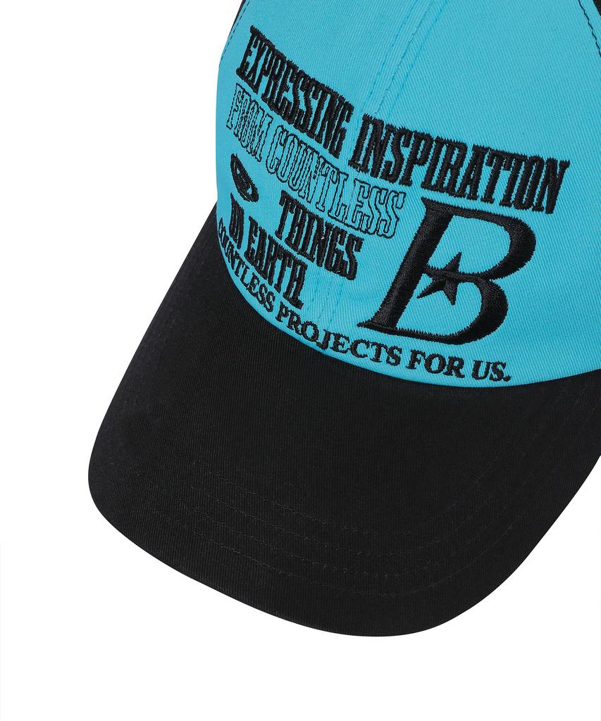 BAUF B Logo Ball Cap [Mint Blue]