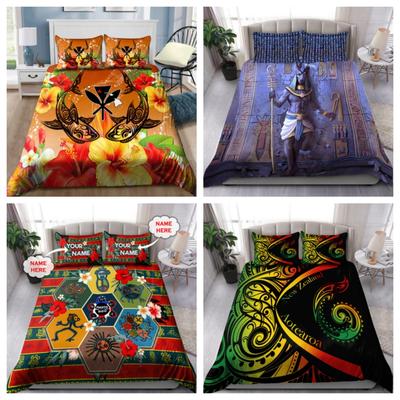 Quilt Cover Set Tmarc Tee Amazing Polynesian Tiki Hawaii Style Bedding Cover Bed Set