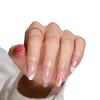 Cat Eye Wearable False Nails - Simple Whitening, Removable, High-End Nail Patches