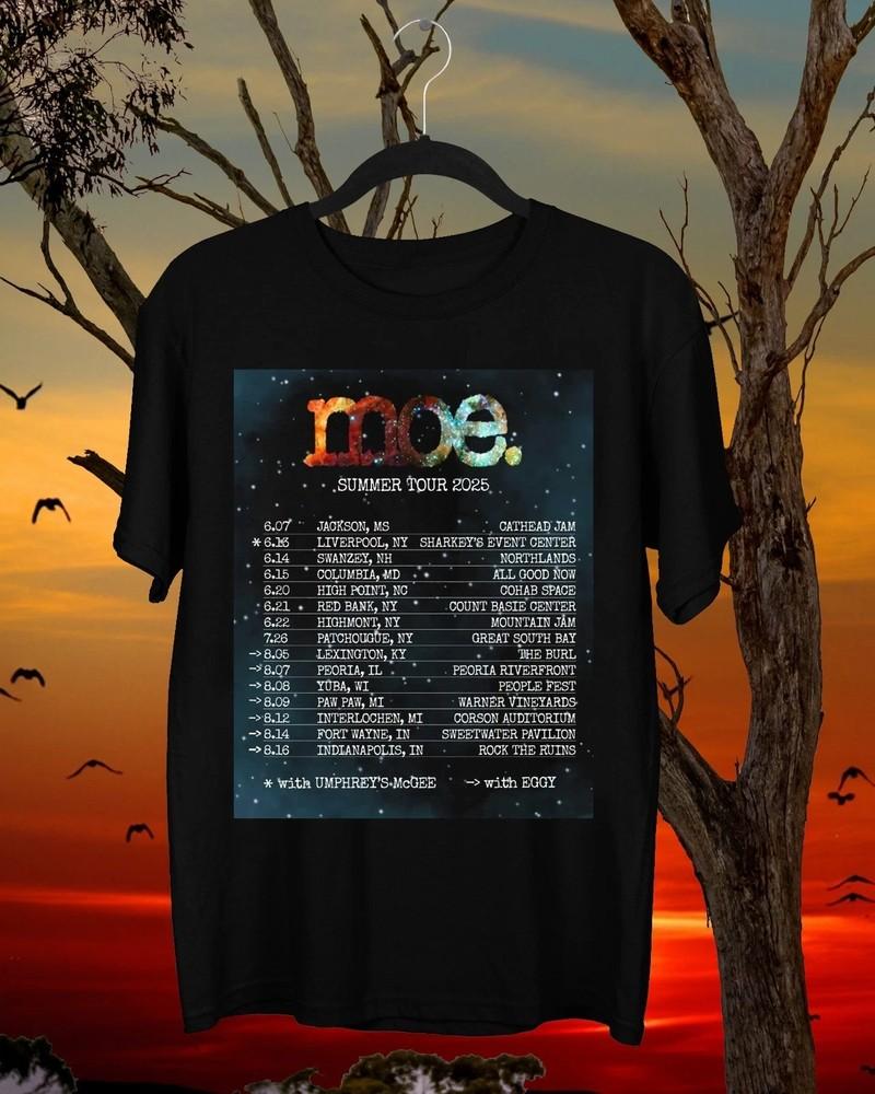 

Moe. Band Summer Tour 2025 Gift For Fan All Size S to 5XL T-shirt PA119 Unisex T-Shirt XXXL