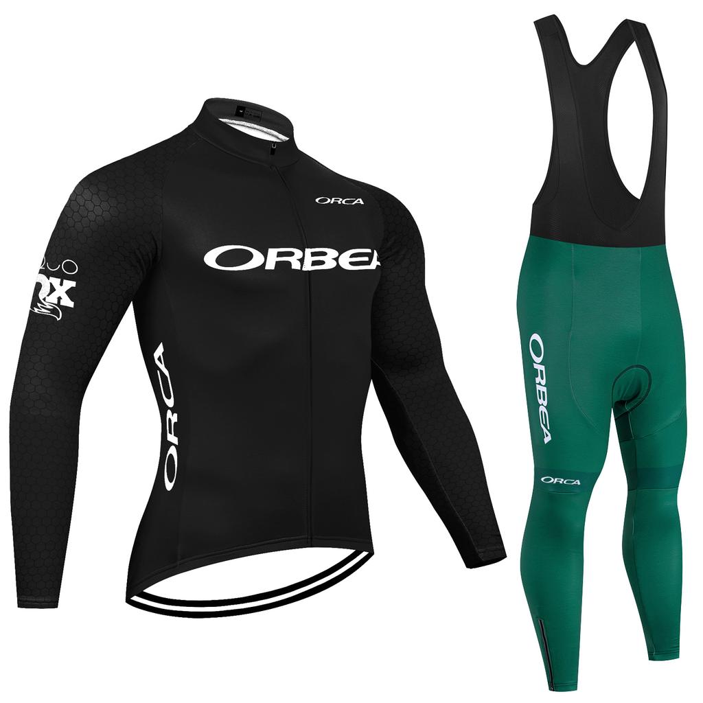 Nuova Maglia da Ciclismo Invernale 2025 ORBEA ORCA Completo Maglia e Pantaloni da Bici Uomo 20D Abbigliamento Ciclismo Pro Giacca da Bici