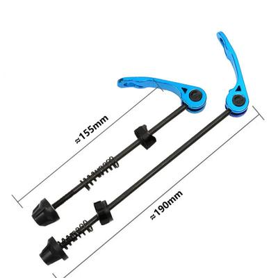 Fahrrad Schnellspanner 1 Paar MTB Fahrrad QR Hinterrad Vorderad Nabe 4,5 mm Durchmesser Aluminium Radsport Reparaturwerkzeuge Teile