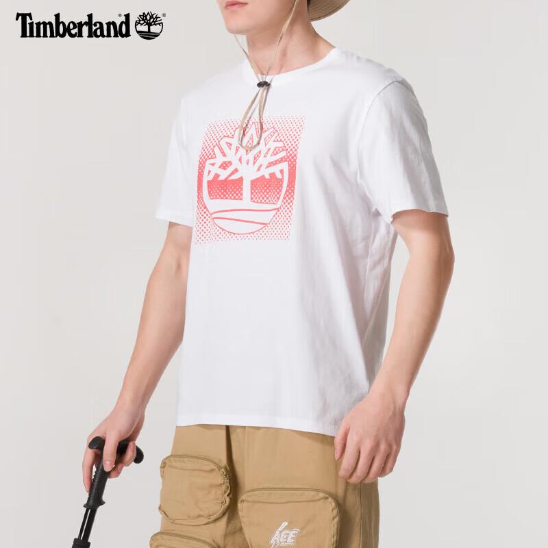 Timberland Men s A2Q8D100 Short Sleeve T-Shirt S