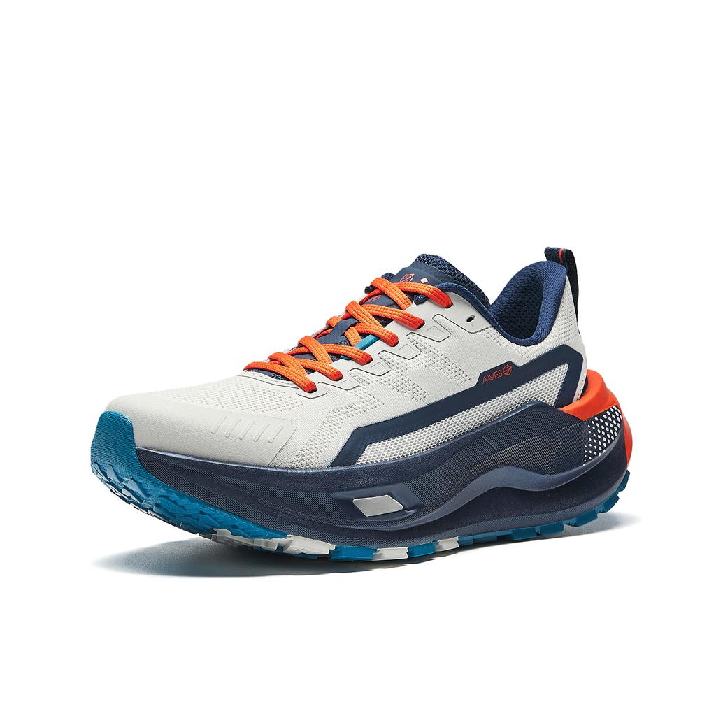 Anta Kunlun Ευέλικτα Παπούτσια Εξωτερικού Χώρου Ανδρικά Παπούτσια Ψηφιακό-Ομίχλη-Γκρι Μελάνι-Μπλε 912616669-3