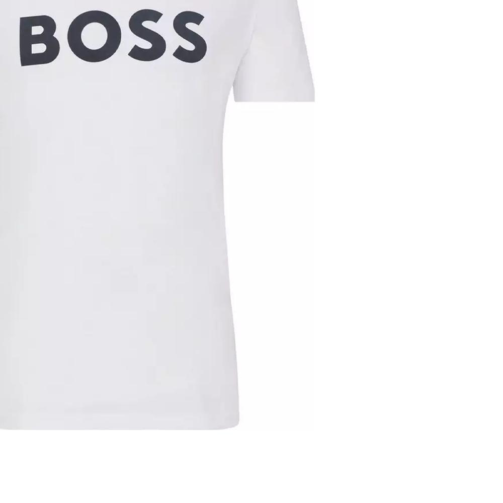 Boss HUGO BOSS Logo Printed Crewneck T Shirt 50481923-100