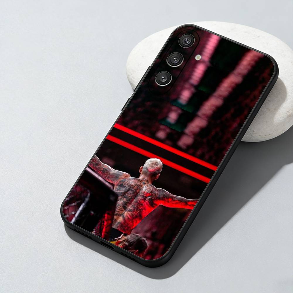 

Combat AthletesC-Charles O-Oliveira-a Phone Case For Samsung Galaxy A73,A72,A71,A70,A52,A51 Others Soft Black Cover Samsung a11