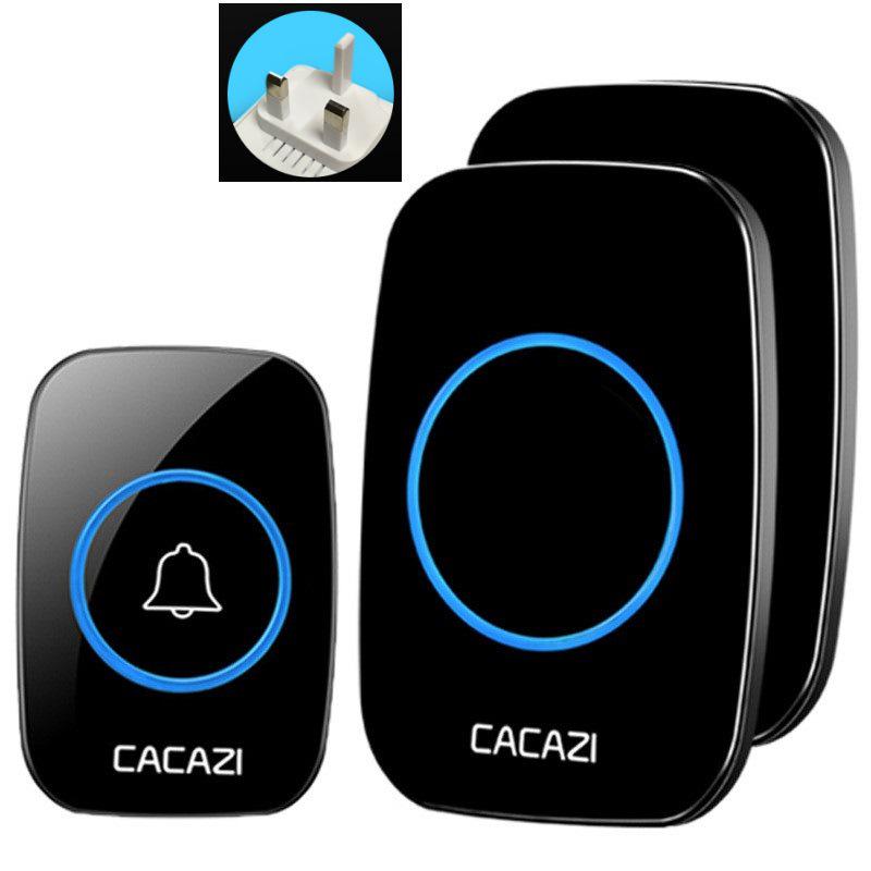 A10 Wireless Long-Range Home Doorbell with Multiple Call Bells and Elderly Pager, Compatible with EU, US, and UK Standards.