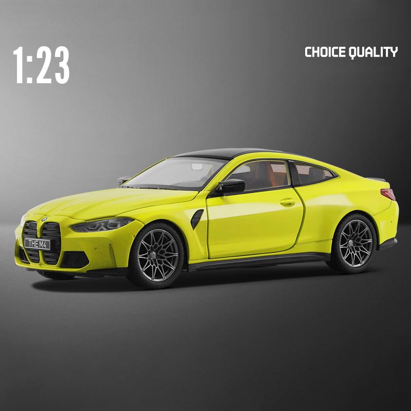 1/23 BMW M4 G82 THE M4 Supercar Alloy Model Car Toy Diecasts Casting Sound and Light Car Toys Vehicle