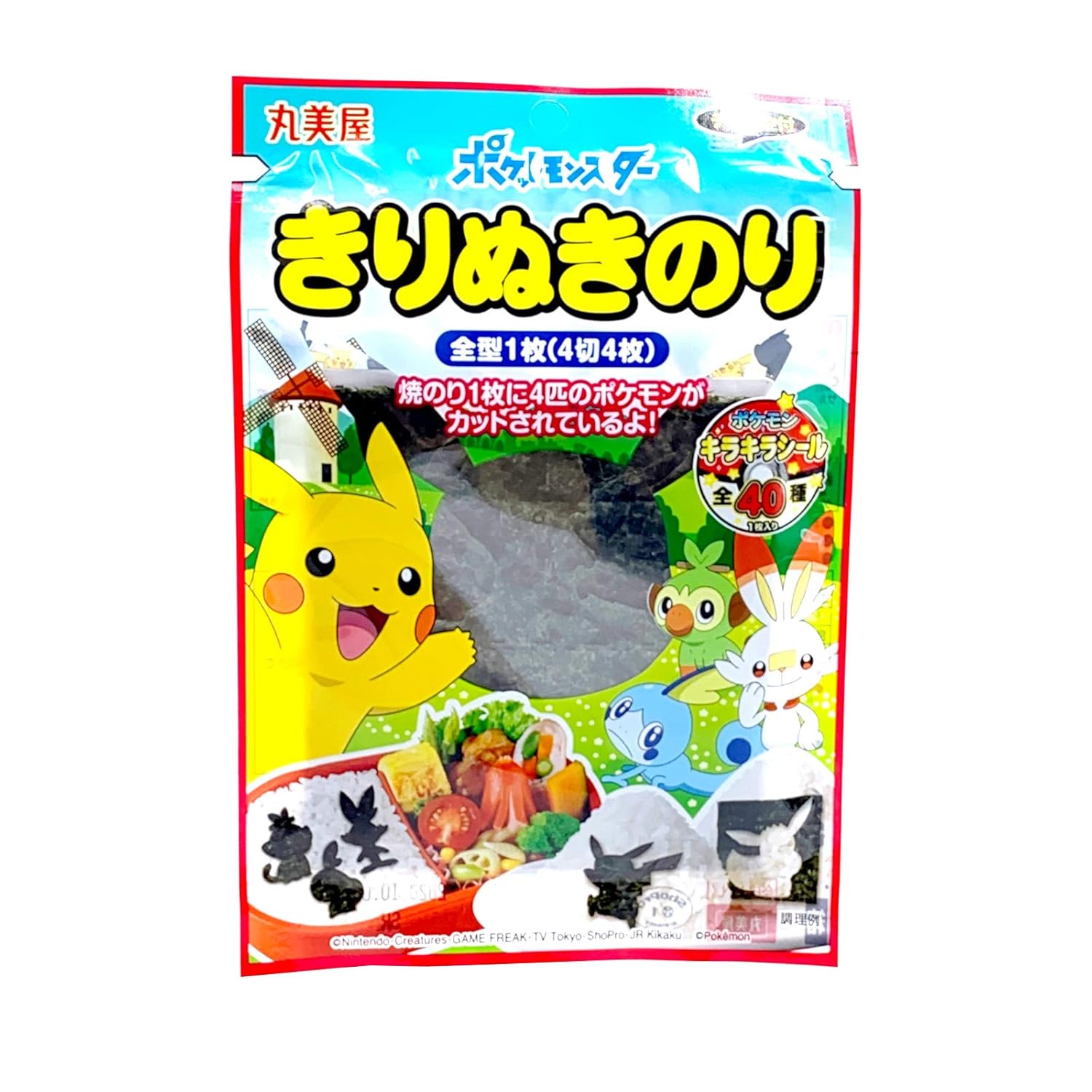 Marumiya Pokemon Cut-Out Seaweed 36g