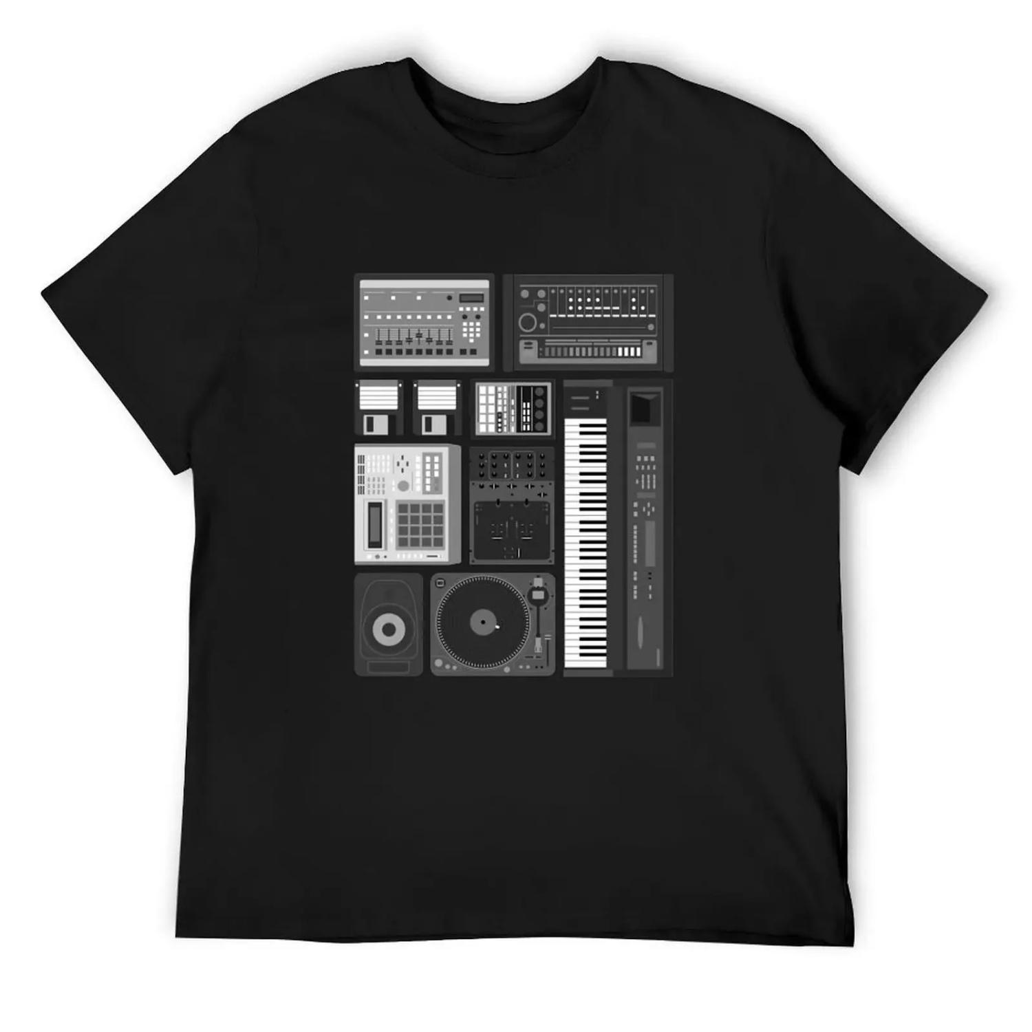 

Analog Hip Hop Producer T-Shirt oversized graphic tee cheap stuff designer shirts sweat shirts, men XXXXXL чёрный