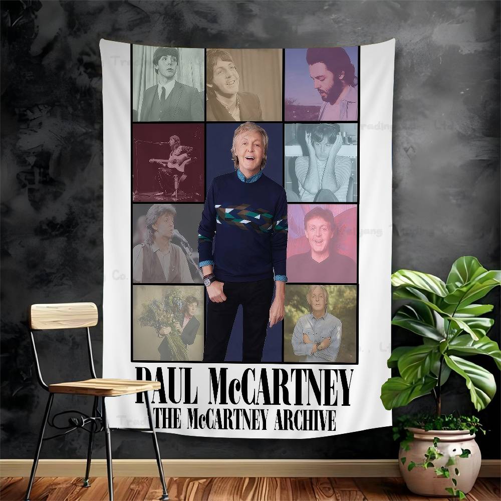 Paul Singer McCartney Buntes Wandbehang Wandteppich Bohmischer Wandteppich Mandala Wandkunst Dekor