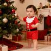 Tumao Santa Christmas Costume for Babies and Kids, Knitted, Soft To the Touch, Popular Baby Costume for Boys and Girls, Perfect for Newborns,