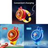 Childrens Cartoon Handheld Fan With Usb Charging And 3speed Settings For Kids Travel And School Use